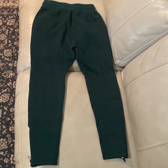 Kooples Sport high waisted skinny green jogger sweatpants - Picture 10 of 15